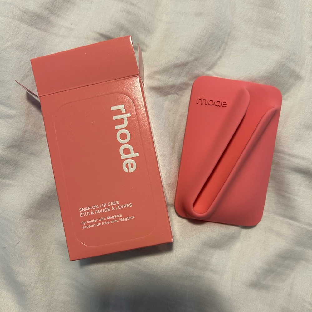 Rhode Snap-On Lip Case Lip Holder w/ MagSafe Color Sweet Pea NIB